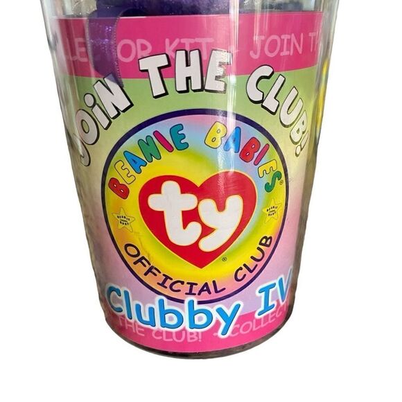 NWT TY Beanie Baby - 2001 Clubby IV - Sealed - Official Club - Mystery Button - Picture 2 of 6